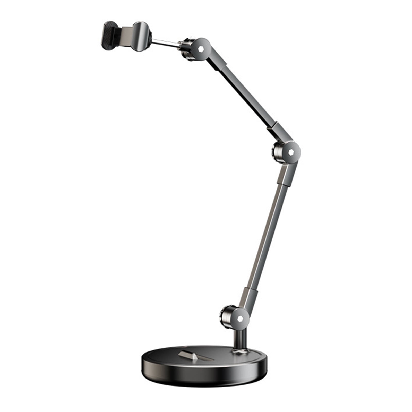 Rotating Overhead Phone Stand, Adjustable Height & Desk Mount with Clamp for Video & Live Streaming