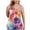 Multicolor, variant on USSUMA Womens Summer Tops Womens Tank Tops Sleeveless V Neck Loose Plus Size Tops for Women Printed Casual Blouse Lightweight Blouse Date Multicolor Polyester Up to 65% off Tank Top for Women L