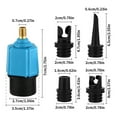 thumbnail image 4 of Air Pump Adapter Inflatable Boat Air Valve Adapter Portable Paddle Board Compressor Accessory, 4 of 10