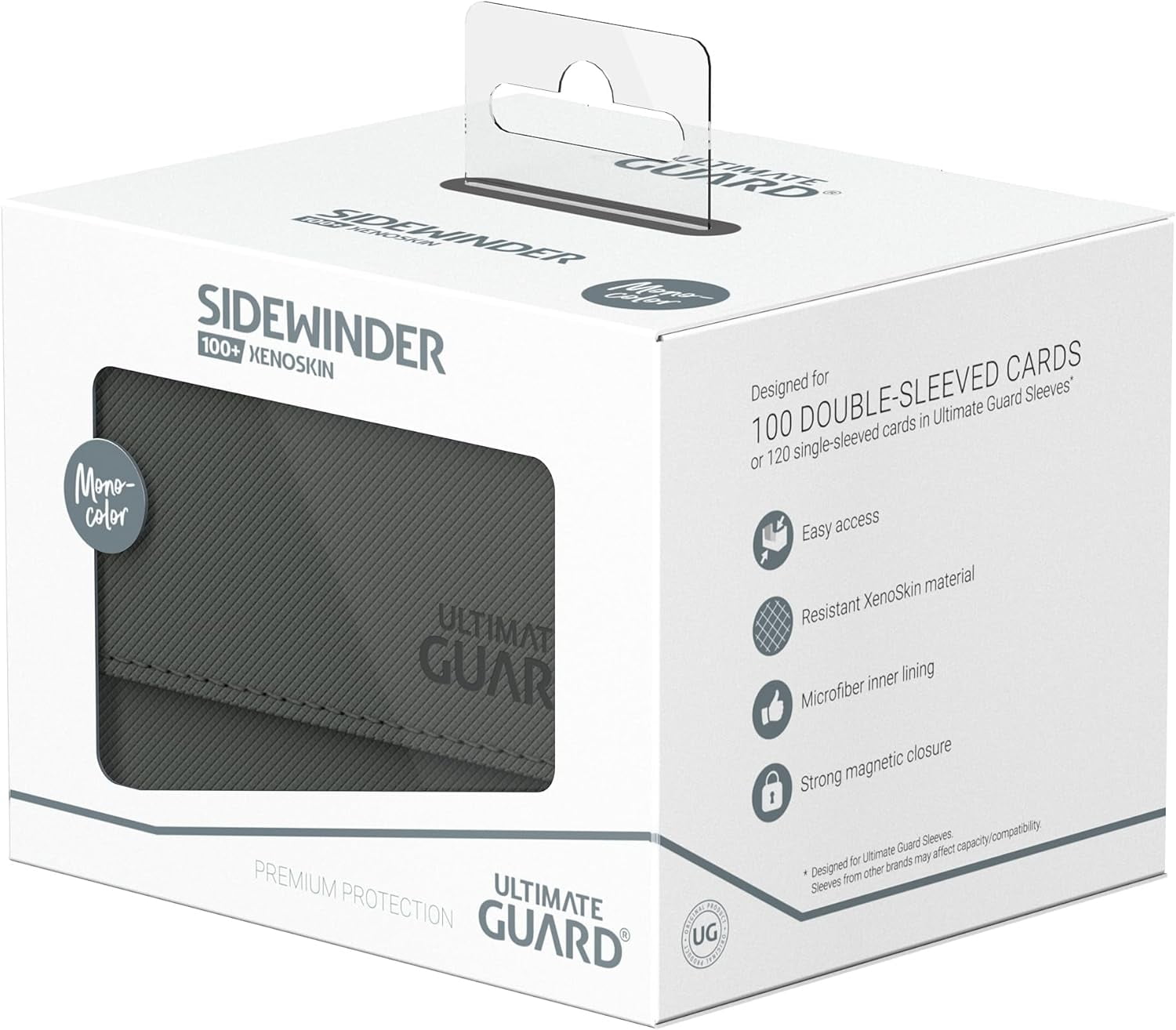 Ultimate Guard Sidewinder 100+ XenoSkin Monocolor Card Deck Case