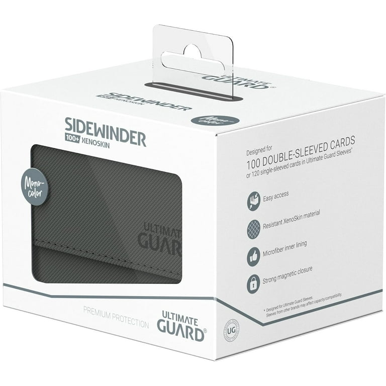 Ultimate Guard Deck Case Sidewinder 100+ Monocolor Grey