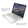 thumbnail image 4 of HP 15.6" FHD Laptop, AMD 6-Cores Ryzen 5-5500 up to 4.0GHz, 8GB RAM, 1TB SSD, Bluetooth, WiFi, HDMI, USB-C, Windows 10, Silver, Bundle with USB Hub, 4 of 6