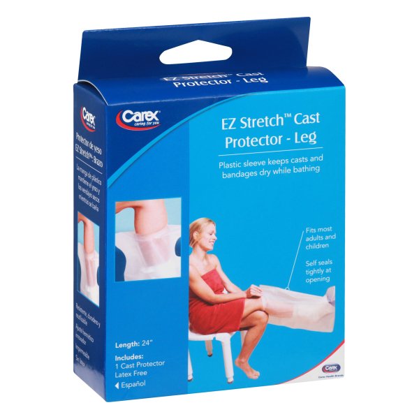 Carex Health Brands EZ Stretch Cast Protector, 0.15 Pound