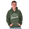 thumbnail image 3 of Can't Retire Full Time Grandpa Funny Hoodie Hooded Sweatshirt Men Brisco Brands L, 3 of 6