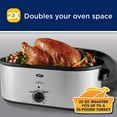 thumbnail image 4 of Oster Roaster Oven With Self-Basting Lid | 22 Qt, Stainless Steel, 4 of 4