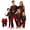 Pajamas-C, variant on Halloween Family Matching Family Christmas Pajamas – Merry Christmas Pajamas Sets Holiday PJs - 2 Pcs Xmas Holiday Pjs for Family, Men, Women, Couples