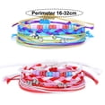 thumbnail image 2 of Pulsera tobillera para mujer, tobillera impermeable, pulsera de cuerda para niñas, pulsera de amistad ajustable, 2 of 5