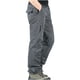 thumbnail image 2 of Pantalones largos, pantalones cargo para hombre, pantalones rectos ajustados con múltiples bolsillos, pantalones deportivos para exteriores, pantalones para hombre, 2 of 4