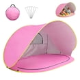 thumbnail image 4 of YWIYIUD 1PC Portable UVResistant Beach Tent Lightweight and Foldable Beach Tent Practical BeachEssentials Suitable for Outdoor Travel Vacation and Camping, 4 of 7