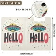 thumbnail image 3 of FORMRS A4 Clipboard Folder with Pen Holder Horizontal Foldable School Office Binder, Beige UFO, 3 of 9