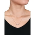 thumbnail image 4 of Everly Women's Cultured Pearl 10k Rose Gold Necklace, 4 of 5
