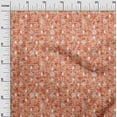 thumbnail image 2 of oneOone Cotton Cambric Dusty Rose Fabric Geometric Sewing Material Print Fabric By The Yard 56 Inch Wide, 2 of 4