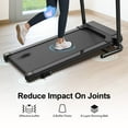 thumbnail image 5 of SLOK 2.5HP Folding Treadmill, 7.5MPH Running Machine with 12 Programs & LCD Display, Compact Exercise Equipment for Home Gym, Black, 5 of 7