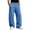 Sky Blue, variant on FGVCTG Men's Baggy Sweatpants, Solid Color Elastic Drawstring Wide Leg Jogging Pants with Pockets, Open Bottom Casual Sweat Pants for Everyday Wear Light Gray M