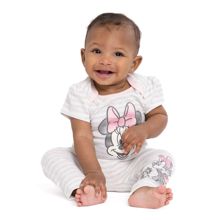 Disney Baby Wishes Dreams Minnie Mouse Layette Shower Gift Set Bundle 14 Piece Sizes NB 12M Walmart