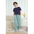 thumbnail image 5 of HiddenValor Boys Long Pajama Pants Lightweight Woven Cotton Bottom Lounge Pants with Pockets, 5 of 5