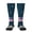 2 Black-2, variant on Astronaut With USA Flag Print Long Socks,Novelty Design Socks Gift for Men and Women,Crew Socks,Calf Socks