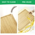 thumbnail image 3 of Studyset Large Cutting Board for Kitchen, Bamboo Wood Butcher Chooping Board with Juice Groove, Reversible Cheese Board Charcuterie Serving Tray, Reversible Wooden Butcher Block Charcuteries Cheese, 3 of 8