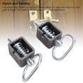 thumbnail image 3 of Spring Latch Assembly, Sturdy Attachment 2PCS Easy To Use Universal Heavy Duty Steel Spring Latch Lock  for Tractors, 3 of 7