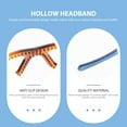 thumbnail image 3 of Shisuyan Bandeau Durable Lunettes Pc Brun Foncé Conçu 3 Pcs 5.9x4.9in, 3 of 9