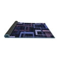 thumbnail image 2 of Ahgly Company Indoor Rectangle Oriental Blue Modern Area Rugs, 7' x 10', 2 of 4