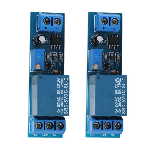 Module SSR Relais Semi-conducteur 1 Canal DC 5V/12V 2A - Déclencheur Bas Niveau Avec Fusible