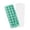 Green, variant on 24 Cubes Silicone Ice Tray Silicone Ice Cubes Tray For Freezer Jelly Cubes Tray Silicone Tablespoon Small Ice Trays Silicone Ice Tray with Baby Food Ice for Men Infusion Set Rocks Ice Cubes Freezer