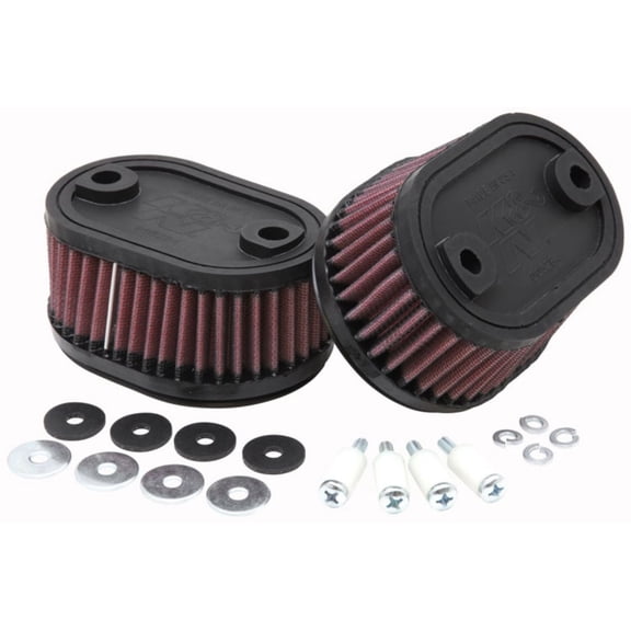 K&N Performance Powersports High-Flow Engine Air Filter: Washable, Multi-Layer Protection, Engineered to Boost Horsepower, KA-7586