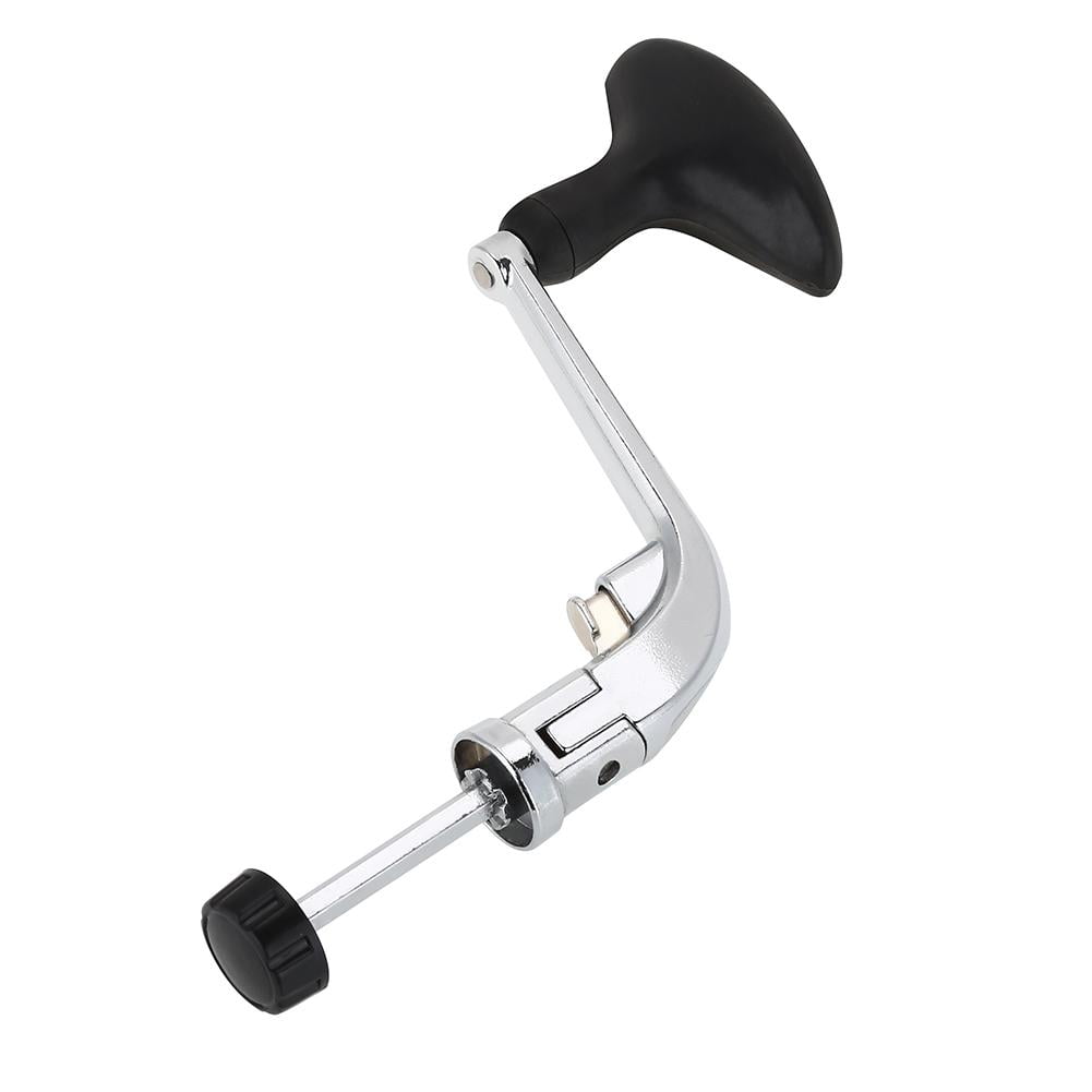 LYUMO Foldable Metal Fishing Reel Handle Knobs Replacement for Spinning