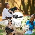 thumbnail image 3 of Corde de Traction pour Chien / Poignée Ergonomique Réglable / Corde pour Chien - pour Races Moyennes et Grandes Marches Entraînement Parc Jardin Extérieur Cour, 3 of 7