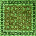 thumbnail image 1 of Ahgly Company Indoor Square Persian Green Traditional Area Rugs, 4' Square, 1 of 1