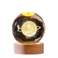 thumbnail image 5 of Adornos de escritorio con forma de bola de cristal del sistema solar para novias, estudiantes, decoraciones de luz nocturna con forma de bola de cristal, regalo de cumpleaños, 5 of 5