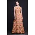 thumbnail image 2 of Bimba Floral Women Round Neck Printed Evening PartyÂ&nbsp;DressÂ&nbsp;Sleeveless Gown-X-Large, 2 of 5