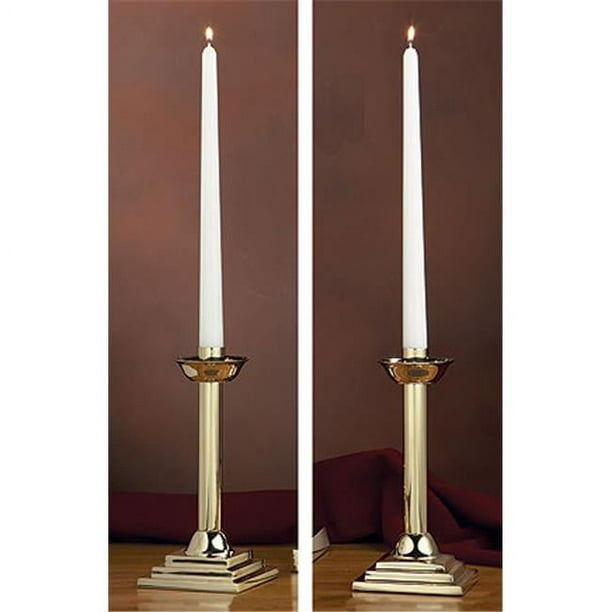 Christian Brands Church Supply KC485 Altar Candle Holders, Set