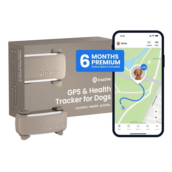 Localizador GPS Tractive Smart Dog con suscripción de 6 meses