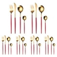 thumbnail image 1 of CEHVOM 24 Piece Stainless Steel Cutlery Set For 6 People Including Spoon Knife And Fork Polish Clearance, 1 of 1