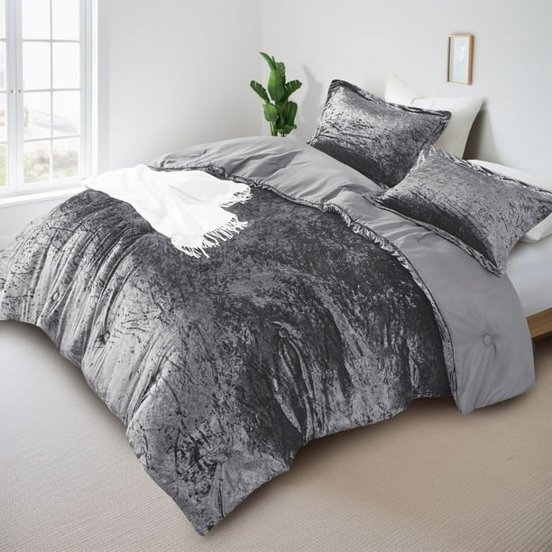 Comfort Spaces Juegos de Edredones de Terciopelo Acogedores Tamaño