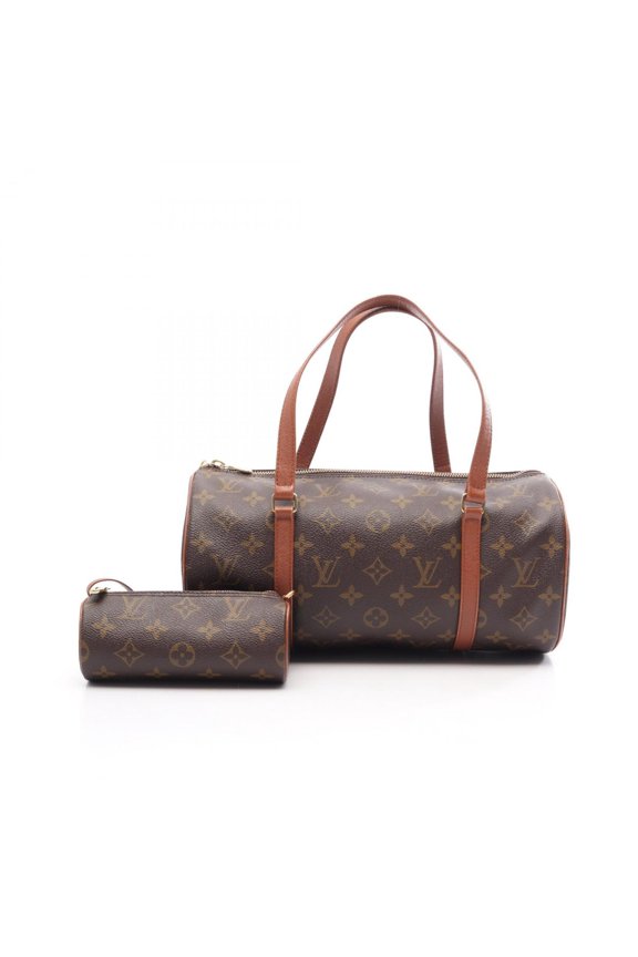 Pre-Owned Louis Vuitton Papillon 30 (older model) handbag, coated canvas and leather, Monogram...