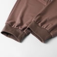 thumbnail image 7 of Fgnfyis Men's Casual Pants Loose Large Size Casual Sports Pants Drawstring Pants Spring Summer and Fall Nine Minute Pants Trousers for Men Khaki XL, 7 of 7