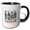 Black/White, variant on 3drose, Oregon State. Usa. Local Aspects. Amazing Travel, Vacations Art Gift, 11oz Mug