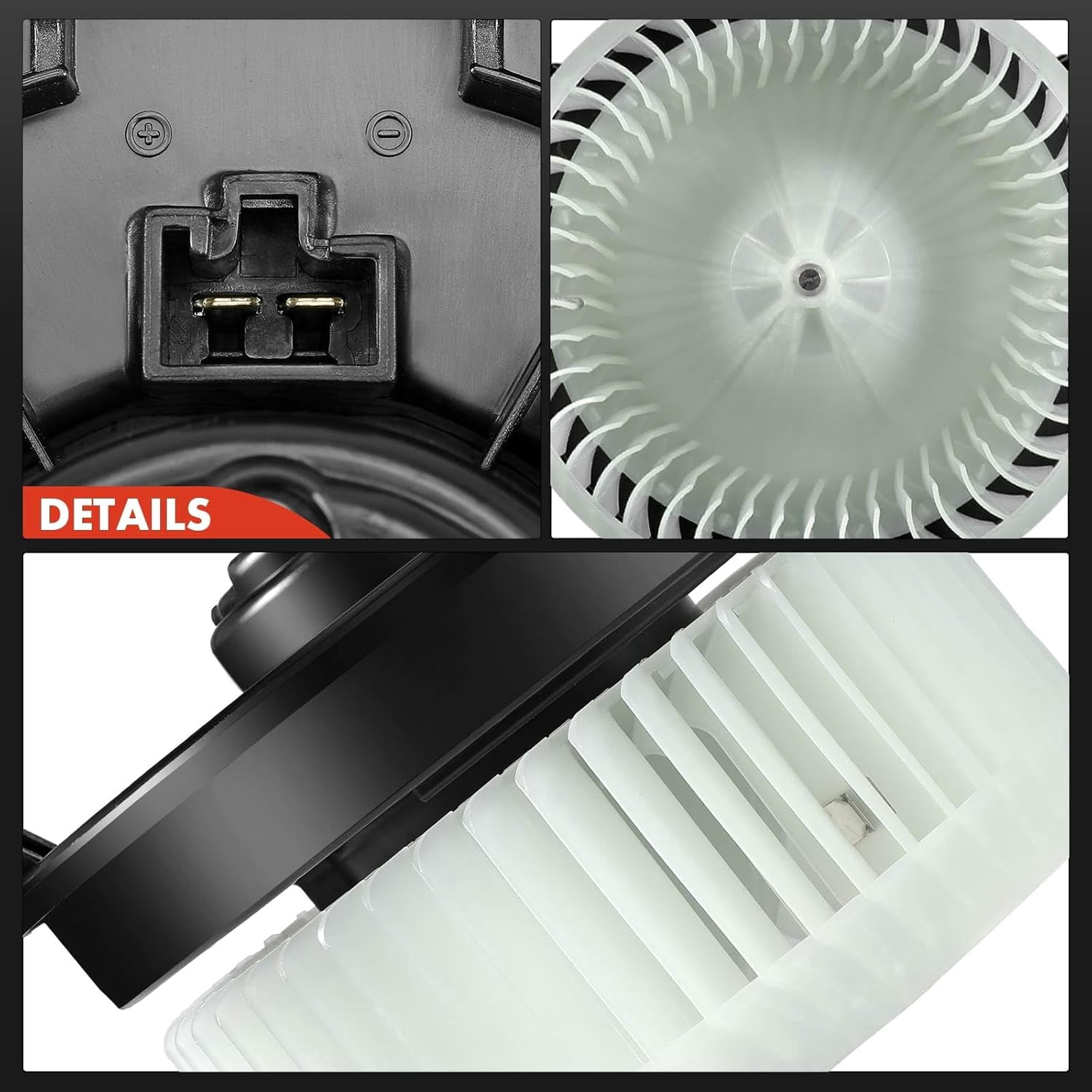 A-Premium Heater Blower Motor with Fan Cage Replacement for Honda Civic 2012-2013 Acura RDX ILX 2013