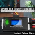 thumbnail image 2 of Portable ATX Detection Tool Computers Host Signal Tester LCD Display Chassis Source Testing Tools, 2 of 6