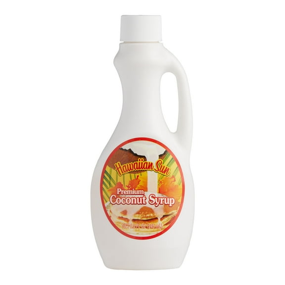 Hawaiian Sun Coconut Syrup 8.3 oz. Pack of 4