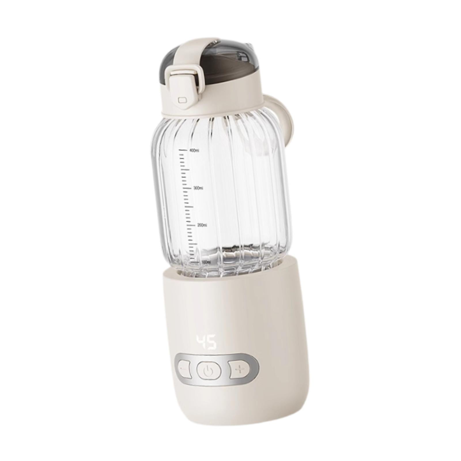 Baoblaze Portable Bottle Warmer Accurate Temperature Control Baby Milk Bottle Outdoors Ca beige 400ml