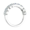 thumbnail image 2 of 3/4 Carat Diamond Wedding Band Ring in 14K White Gold (Ring Size 8.5), 2 of 6
