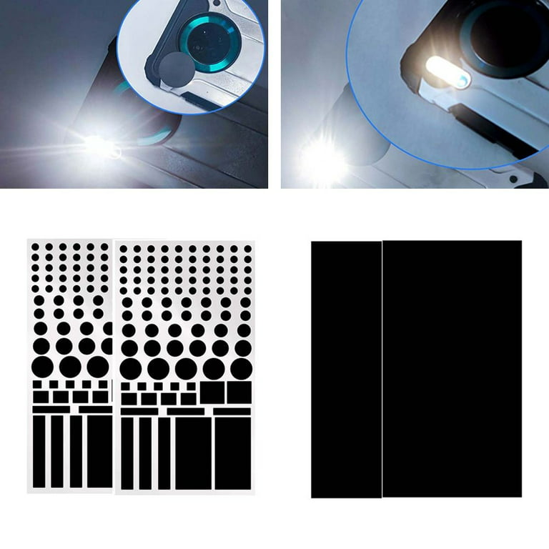  Light Blocking Stickers, Light Dimming LED Filters, (2