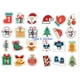 thumbnail image 4 of Conjunto de 24 bolsas de calendario de adviento de Feliz Navidad, pegatinas de papel con número, 24 días de Navidad, adornos navideños DIY con Clips, 4 of 4