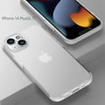 thumbnail image 1 of SaniMore for iPhone 14 Plus 6,7" 2022 Case, Wear-resistant Frosted PC Backplane & Shockproof Soft TPU Bumper Anti-fall Anti-scratch Thin Lightweight Cover for iPhone 14 Plus 6,7" 2022, Clear, 1 of 5