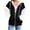 Black, variant on Hoodie Fall Jackets for Women 2025 Trendy Casual Green Zip Up Varsity Long Sleeve Drawstring Jackets Winter Coats for Women L