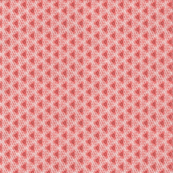 Ahgly Company Machine Washable Indoor Square Transitional Pastel Pink Area Rugs, 6' Square